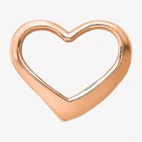 Womens 14K Rose Gold Heart Pendant