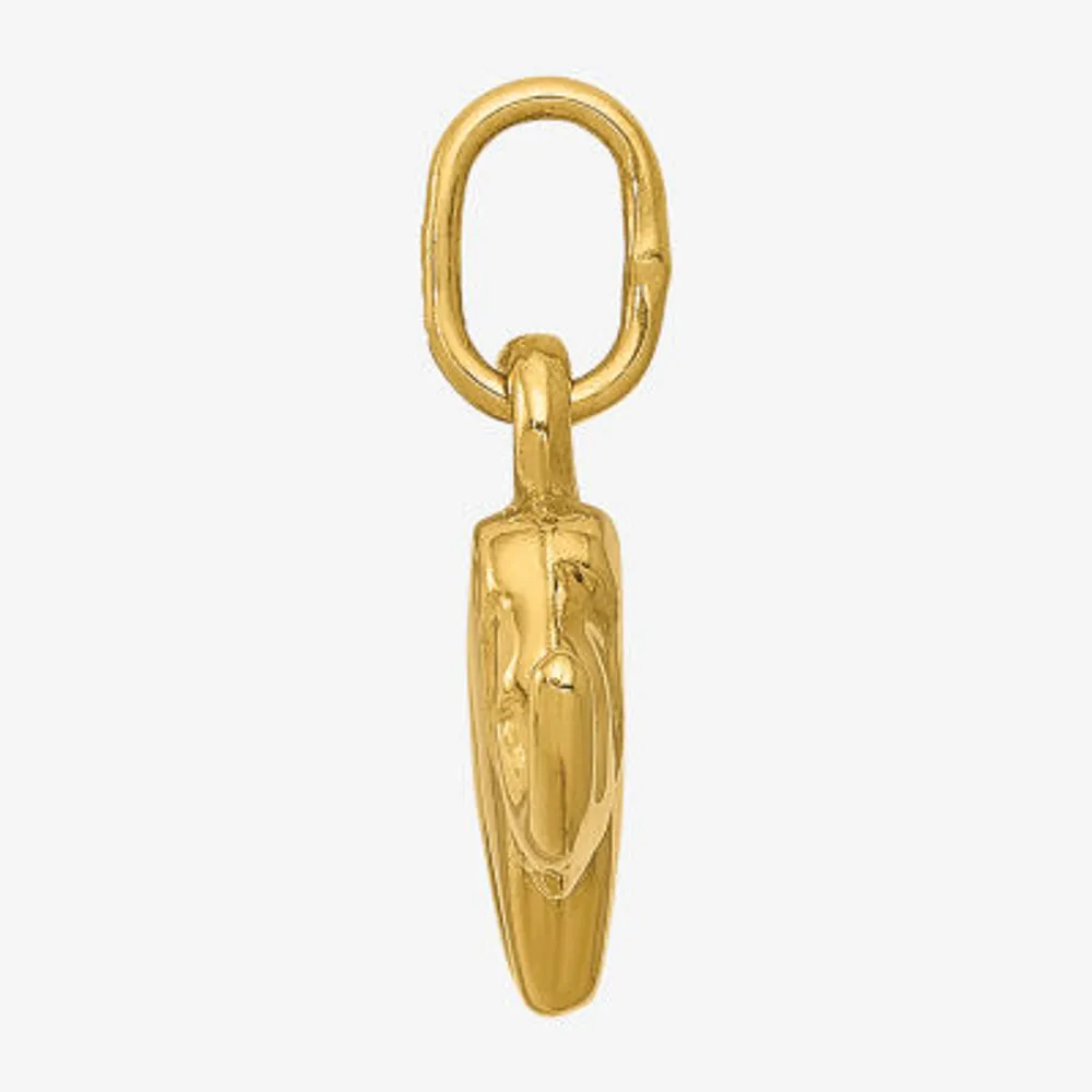Womens 14K Gold Charm