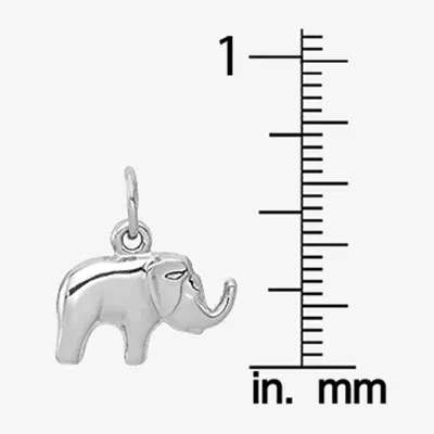 Womens 14K White Gold Charm