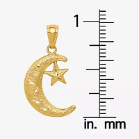 Womens 14K Gold Charm