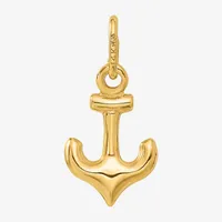 Anchor Womens 14K Gold Pendant