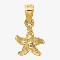 Starfish Womens 14K Gold Pendant