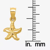 Starfish Womens 14K Gold Pendant