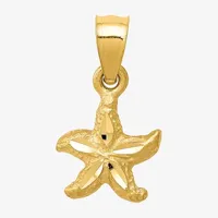 Starfish Womens 14K Gold Pendant