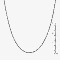 14K Gold Inch Solid Rope Chain Necklace