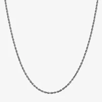 14K Gold Inch Solid Rope Chain Necklace