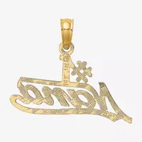 #1 Nana Womens 14K Gold Pendant