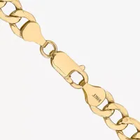 Mens Inch 14K Gold Link Necklace