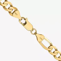 Mens Inch 14K Gold Link Necklace