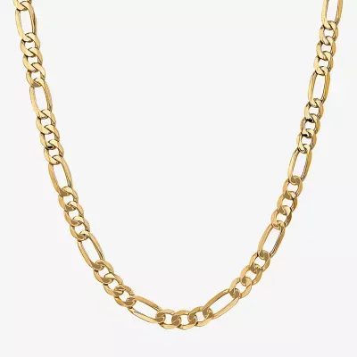 Mens Inch 14K Gold Link Necklace