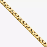 14K Gold Inch Solid Box Chain Necklace