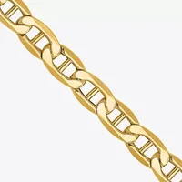 10K Gold Semisolid Mariner Chain Necklace