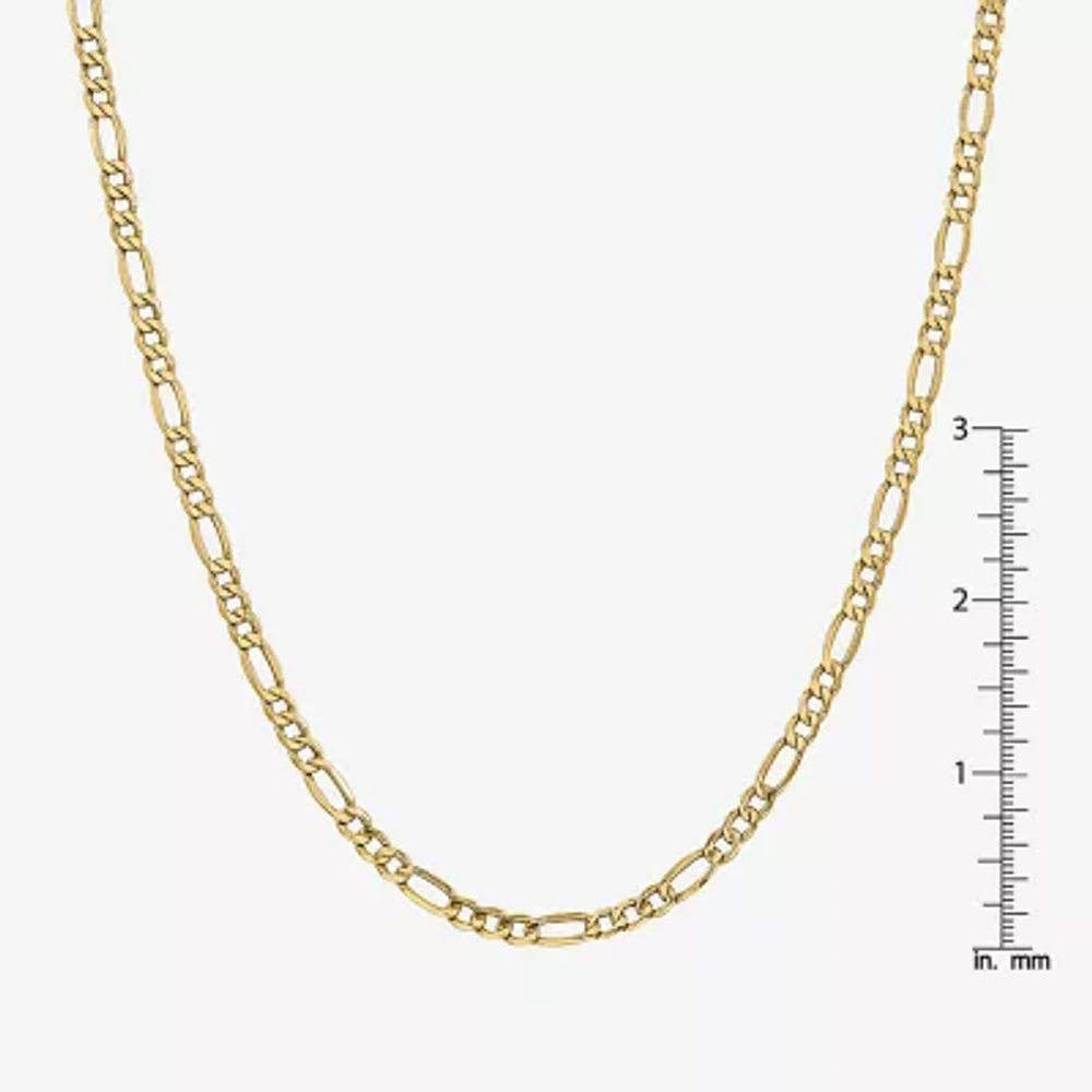 Unisex Adult 20 Inch 10K Gold Link Necklace