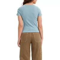 Levi's® Womens Crew Neck Short Sleeve Honey Tee