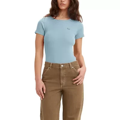 Levi's® Womens Crew Neck Short Sleeve Honey Tee