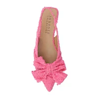 Journee Collection Womens Sabbrina Pointed Closed Toe Ballet Flats