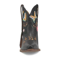 Dingo Womens Melody Stacked Heel Cowboy Boots