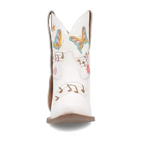 Dingo Womens Melody Stacked Heel Cowboy Boots