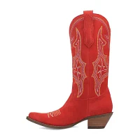 Dingo Womens Hot Sauce Stacked Heel Cowboy Boots
