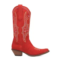 Dingo Womens Hot Sauce Stacked Heel Cowboy Boots