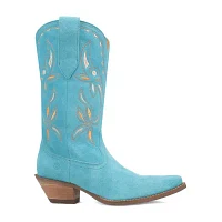 Dingo Womens Sabana Stacked Heel Cowboy Boots