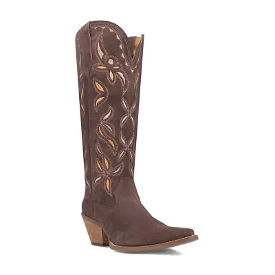 Dingo Womens Bandelera Stacked Heel Cowboy Boots