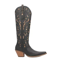 Dingo Womens Rhymin Stacked Heel Cowboy Boots