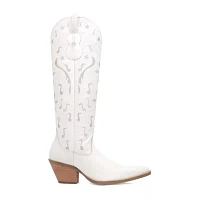 Dingo Womens Rhymin Stacked Heel Cowboy Boots