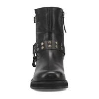 Dingo Womens Anarchy Block Heel Cowboy Boots