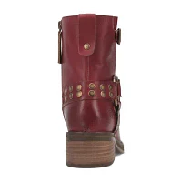Dingo Womens Anarchy Block Heel Cowboy Boots