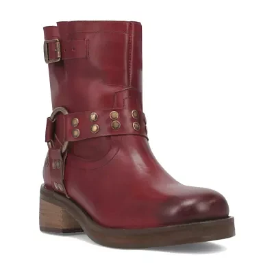 Dingo Womens Anarchy Block Heel Cowboy Boots