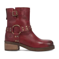 Dingo Womens Anarchy Block Heel Cowboy Boots