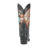 Dingo Womens Duchess Flat Heel Cowboy Boots