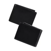 Stafford Mens Extra Capacity Personalized RFID Blocking Bifold Wallet