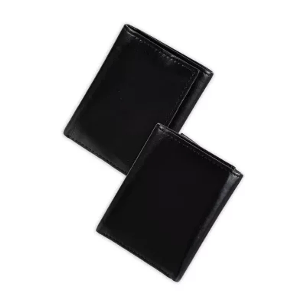 Stafford Mens Personalized RFID Blocking Trifold Wallet
