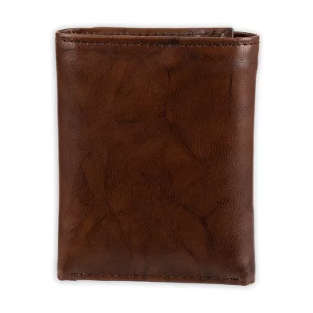 Stafford Mens Personalized RFID Blocking Trifold Wallet