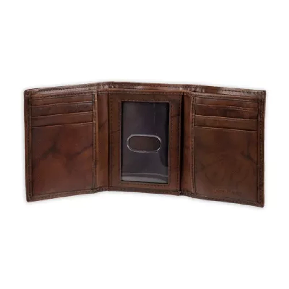 Stafford Mens Personalized RFID Blocking Trifold Wallet