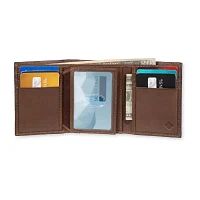 Columbia Rfid Extra Capacity Trifold Mens Personalized Trifold Wallet