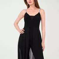 MSK Womens Sleeveless Jumpsuit