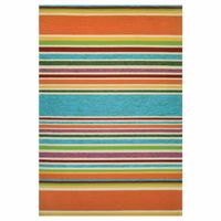 Couristan Covington Sherbert Stripe Hooked Rectangular Rugs & Floor Coverings Striped Accent