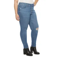 a.n.a - Plus Womens High Rise Skinny Jean