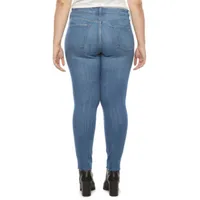 a.n.a - Plus Womens High Rise Skinny Jean