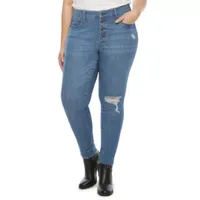 a.n.a - Plus Womens High Rise Skinny Jean