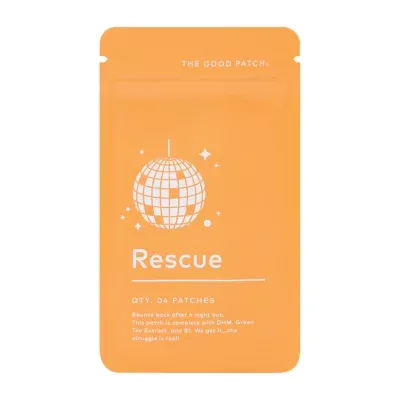 The Good Patch Plant Based Rescue Patch 4 Count Wearable Patches