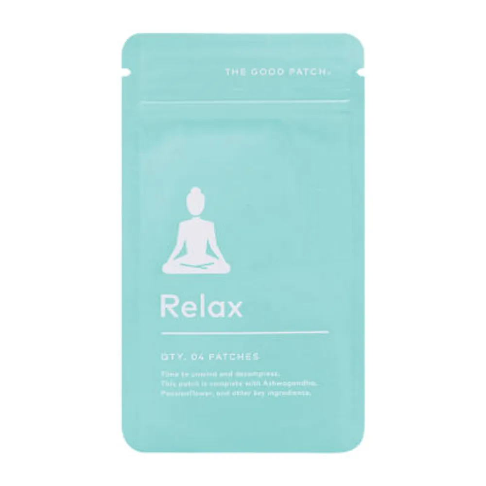 The Good Patch Plant Based Relax Patch 4 Count