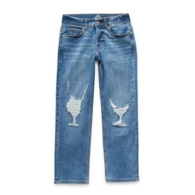 Thereabouts Little & Big Boys Adjustable Waist Straight Leg Jean