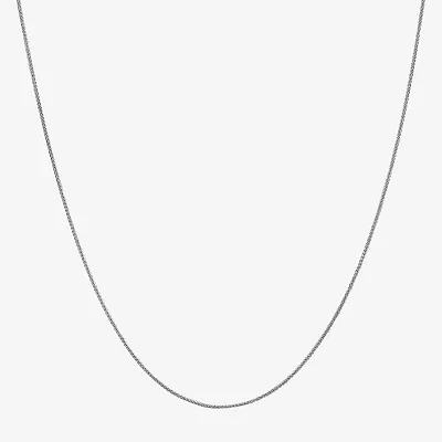 14K Gold Inch Solid Wheat Chain Necklace