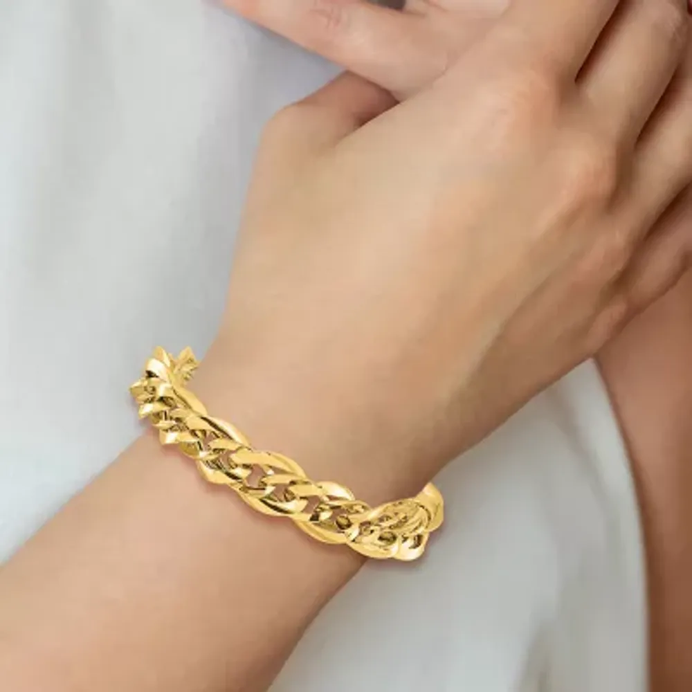 14K Gold 7.5 Inch Link Bracelet