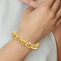 14K Gold 7.5 Inch Link Bracelet