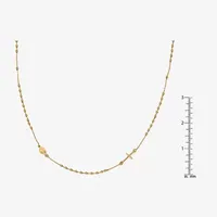 Miraculous Medal Womens 14K Gold Rosary Necklaces